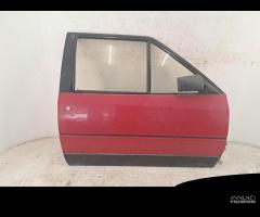 Porta anteriore destra rossa Citroen AX del 1988 - 2