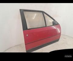 Porta anteriore destra rossa Citroen AX del 1988 - 3