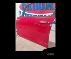 Porta anteriore sinistra rossa Honda Jazz del 2014 - 7