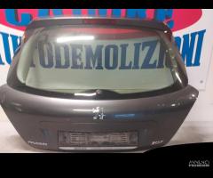 Portellone bagagliaio grigio Peugeot 207 del 2010