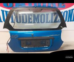 Portellone bagagliaio blu Chevrolet Matiz del 2009