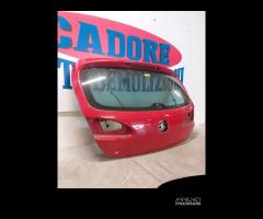 Portellone bagagliaio rosso Seat Leon del 2006 - 7