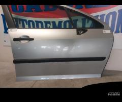 Porta anteriore destra grigia Peugeot 407 del 2005 - 2