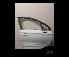 Porta anteriore destra bianca Citroen C4 del 2015