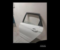 Porta posteriore sinistra bianca Citroen C4 2015