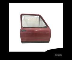 Porta anteriore destra bordeaux Fiat A112 1977