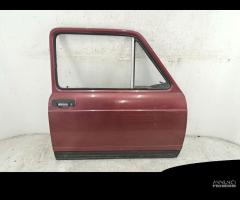 Porta anteriore destra bordeaux Fiat A112 1977 - 2