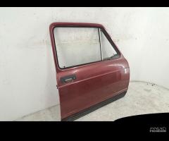 Porta anteriore destra bordeaux Fiat A112 1977 - 3