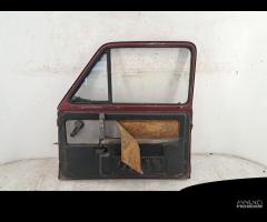 Porta anteriore destra bordeaux Fiat A112 1977 - 7