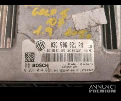 Centralina motore Volkswagen Golf 5 1.9 del 2007