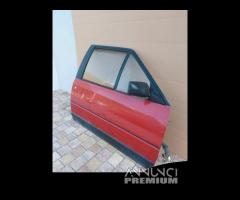 Porta anteriore destra rossa Citroen AX del 1991 - 7