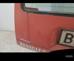 Portellone bagagliaio rosso Renault 5 GT Turbo - 6