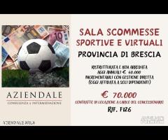 SALA SCOMMESSE-CONTRATTO CARICO DEL CONCESSIONARIO