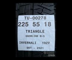 4 PNEUMATICI 225/55 R18 TRIANGLE INVERNALI 85% - 10