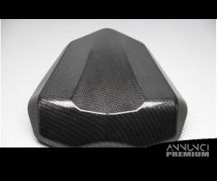 Cover sella passeggero Yamaha R6 2006 07 carbonio