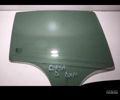 VETRO SCENDENTE POSTERIORE DESTRO OPEL Corsa D 5P - 1