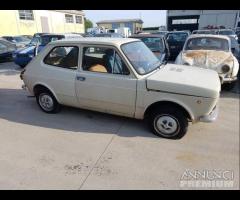 Fiat 127 Prima Serie Demolita - Per Ricambi