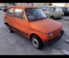 Fiat 126 Bis Demolita - Per Ricambi