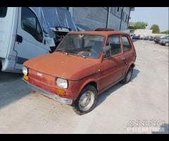 Fiat 126 Prima Serie Demolita - Per Ricambi - 1