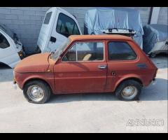 Fiat 126 Prima Serie Demolita - Per Ricambi - 3