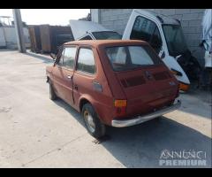 Fiat 126 Prima Serie Demolita - Per Ricambi