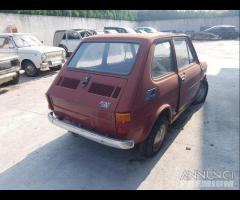 Fiat 126 Prima Serie Demolita - Per Ricambi - 5