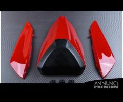 Cover sella passeggero PANIGALE1299 con wing Rosso - 1