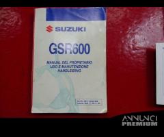 LIBRETTO USO E MANUTENZIONE SUZUKI GSR 600 GSR600