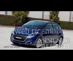 Peugeot 208 musata frontale 2016 2018