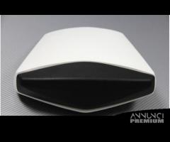 Cover sella passeggero Yamaha R6 2003 2005 Bianco - 1