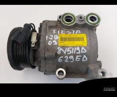 COMPRESSORE A/C FORD Fiesta 6Â° Serie 8V5119D629ED