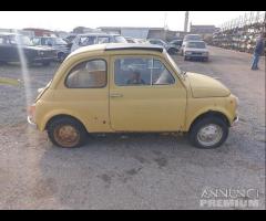 Fiat 500 R - 500R Demolita - Per Ricambi - 6