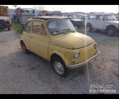 Fiat 500 R - 500R Demolita - Per Ricambi - 7