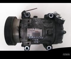 COMPRESSORE A/C DACIA Sandero 1Â° Serie 1243909924