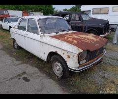 Peugeot 204 4 Porte Demolita - Per Ricambi