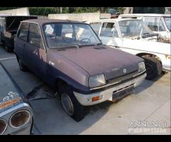 Renault 5 Prima Serie - Mk1 Per Ricambi - Demolita