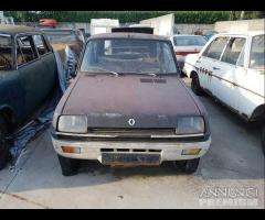 Renault 5 Prima Serie - Mk1 Per Ricambi - Demolita