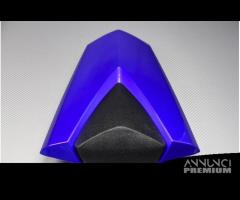 Cover sella passeggero Yamaha R3 2015 - 2021 Blu