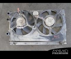 Kit radiatore acqua+Ventole per Volkswagen Polo 98 - 1