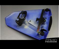 Cover sella passeggero YAMAHA R25 13 - 17 Blu - 3