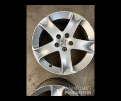 Cerchi In Lega Da 17" Per Peugeot 407