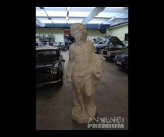 Statua Dea Greca In Plastica Bianca