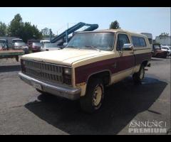 Chevrolet Silverado Diesel Da Restauro Totale 1984