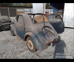 Fiat Topolino A - B - C - Demolita - Per Ricambi