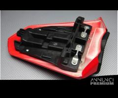 Cover sella passeggero Yamaha R1 2007 - 2008 Rosso - 3