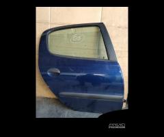 Porta posteriore destra per Peugeot 206