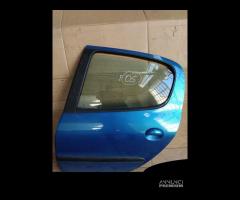 Porta posteriore sinistra per Peugeot 206