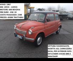 Fiat 600 1967 ASI