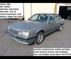 Opel Senator Diesel 1985 Funzionante