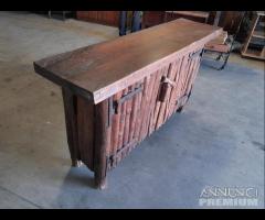 Credenza Stile Montanaro Vintage In Legno